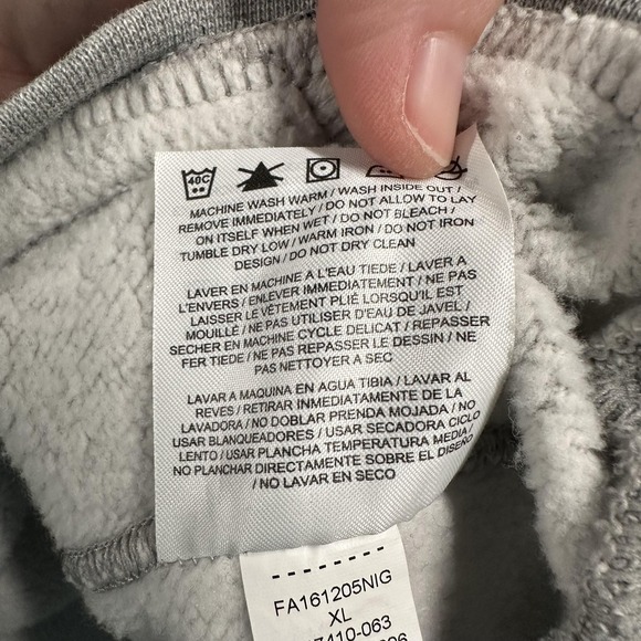 Nike Hoodie Mens XL Gray Short Sleeve Fleece Pullover Swoosh Logo 807410-063 - Picture 9 of 16